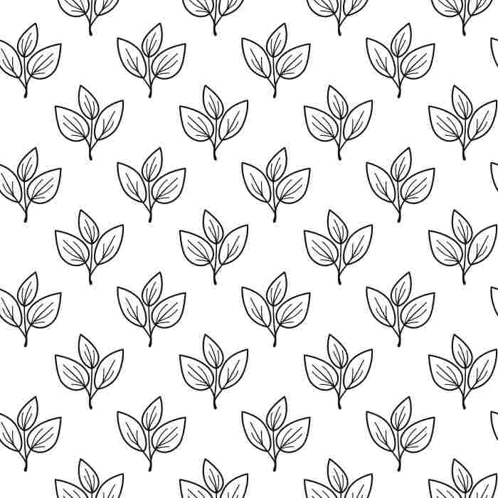 وکتور پترن برگ و گل